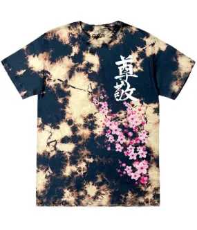 KANJI BLOSSOM TIE DYE TEE