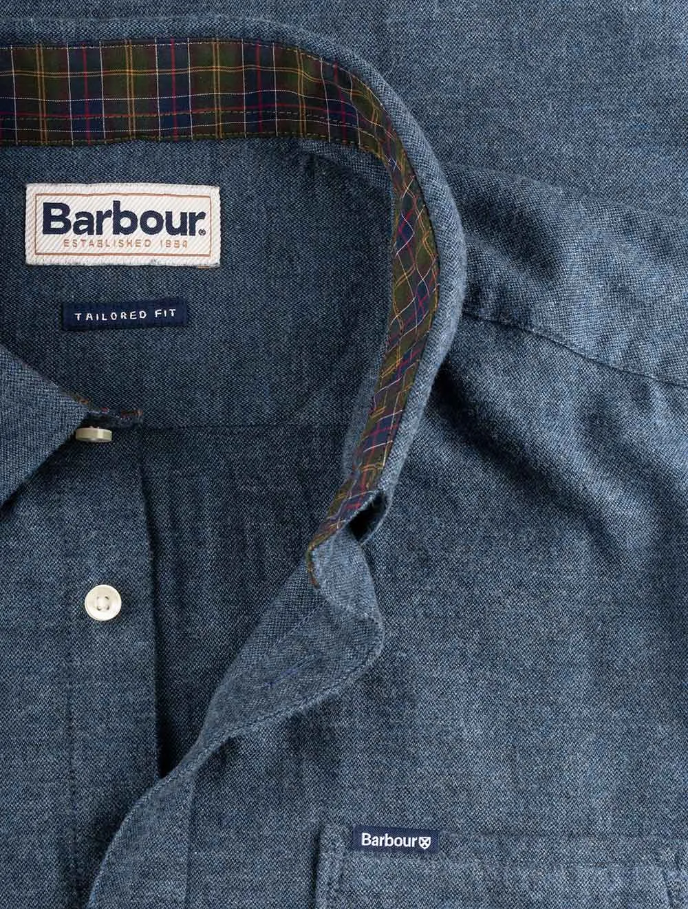 Kenwood Tailored Fit Shirt Blue