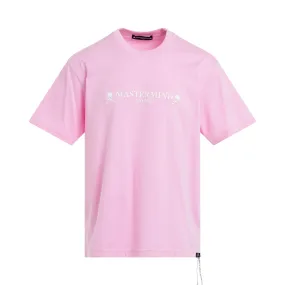 Logo and Skull T-Shirt in Sakura
