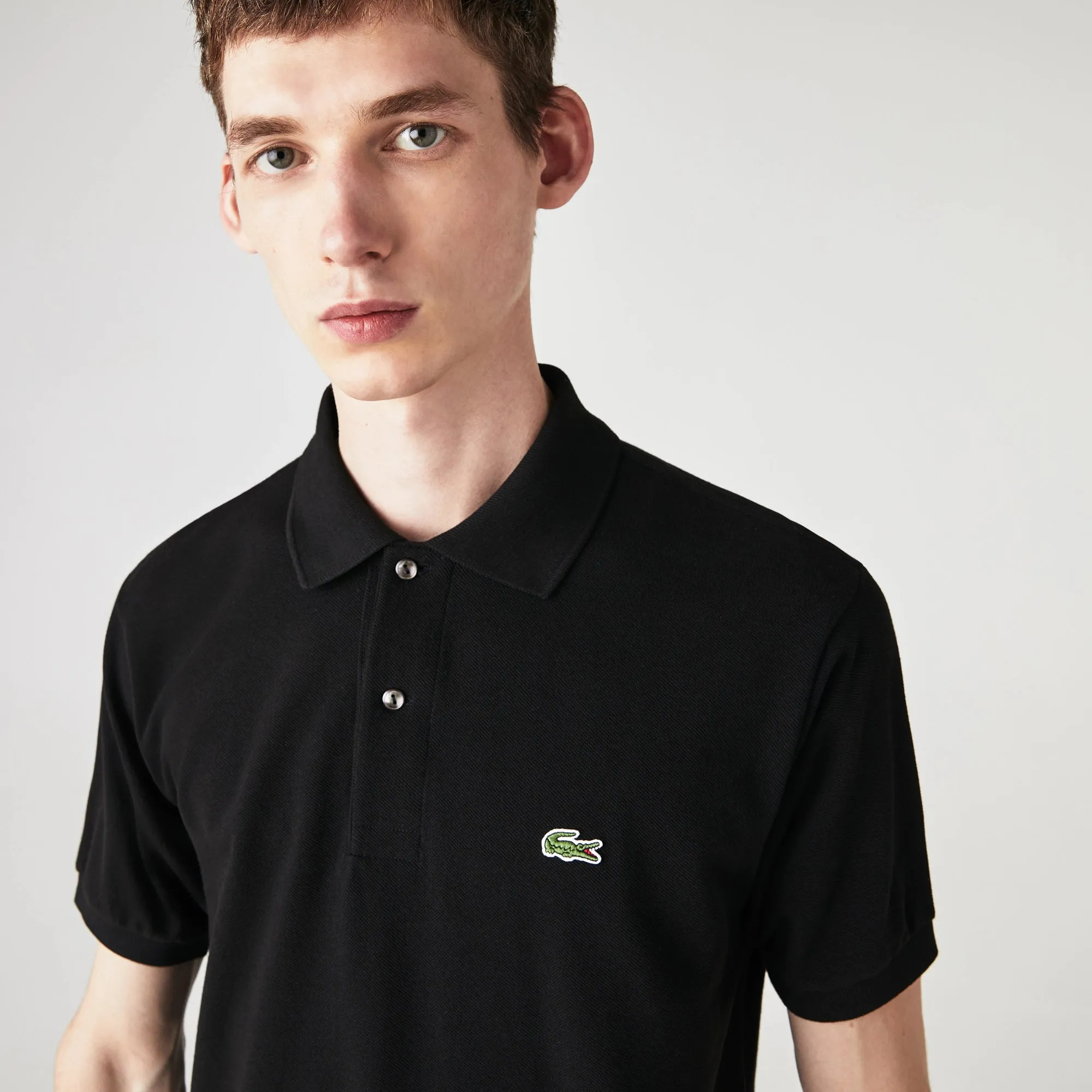Men's Classic Fit L.12.12 Polo - Black