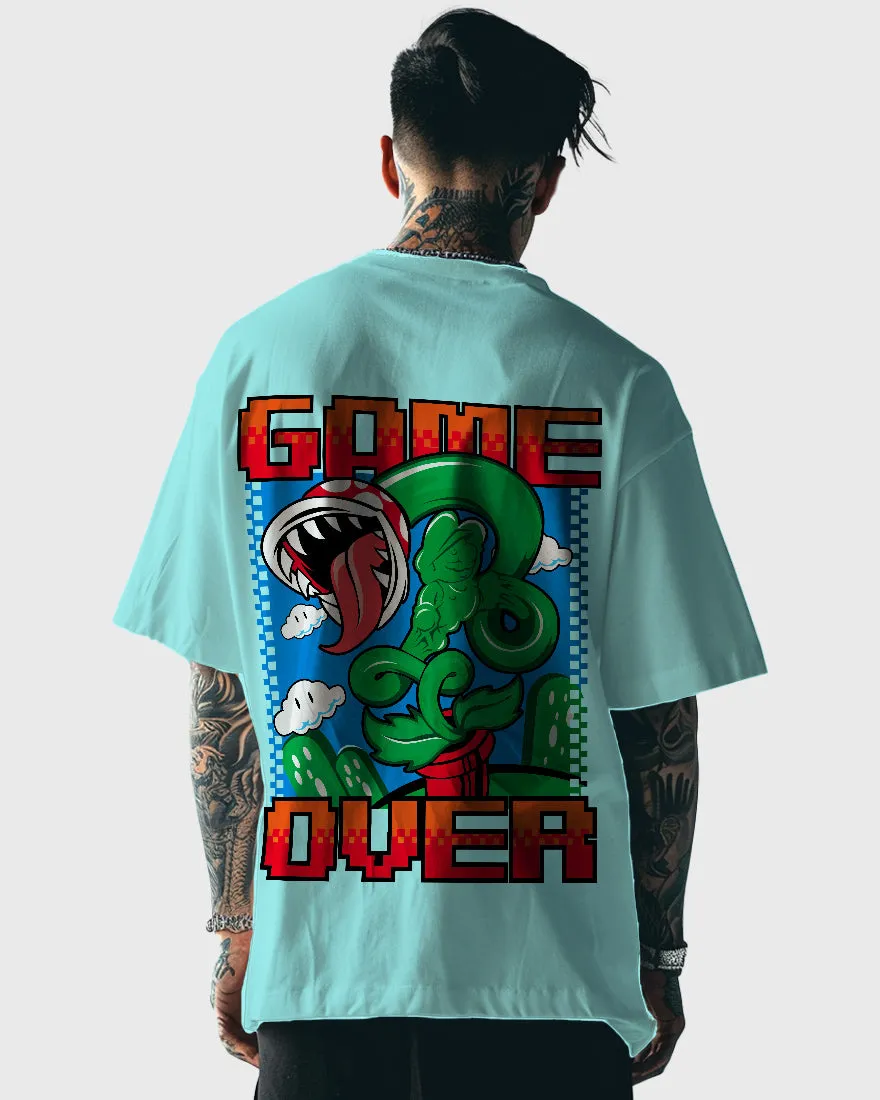 Mens Oversized Tshirt Gaming Mario 10
