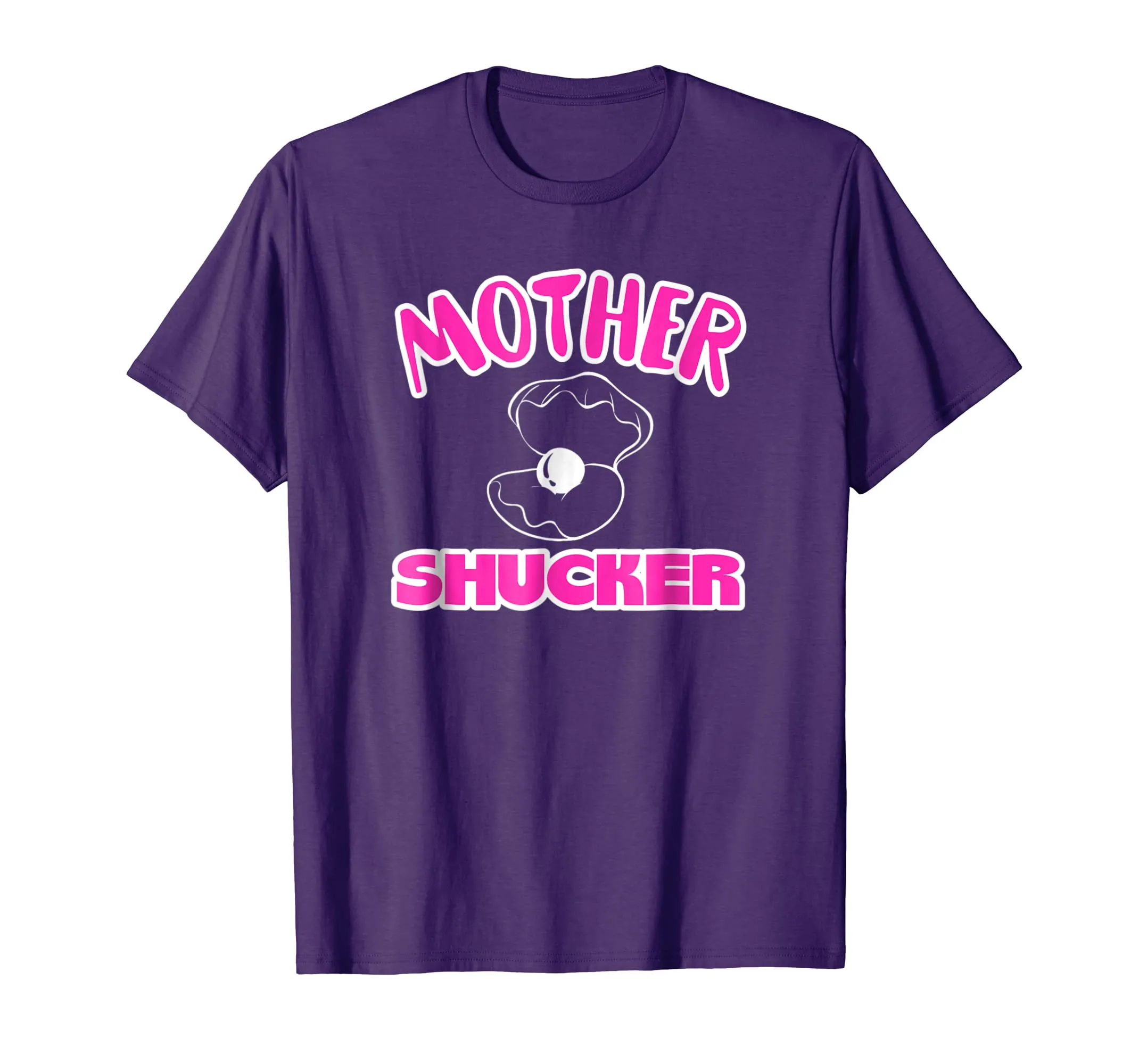 Mother Shucker Shirt Funny One Oyster Eater Mom Tee Pink