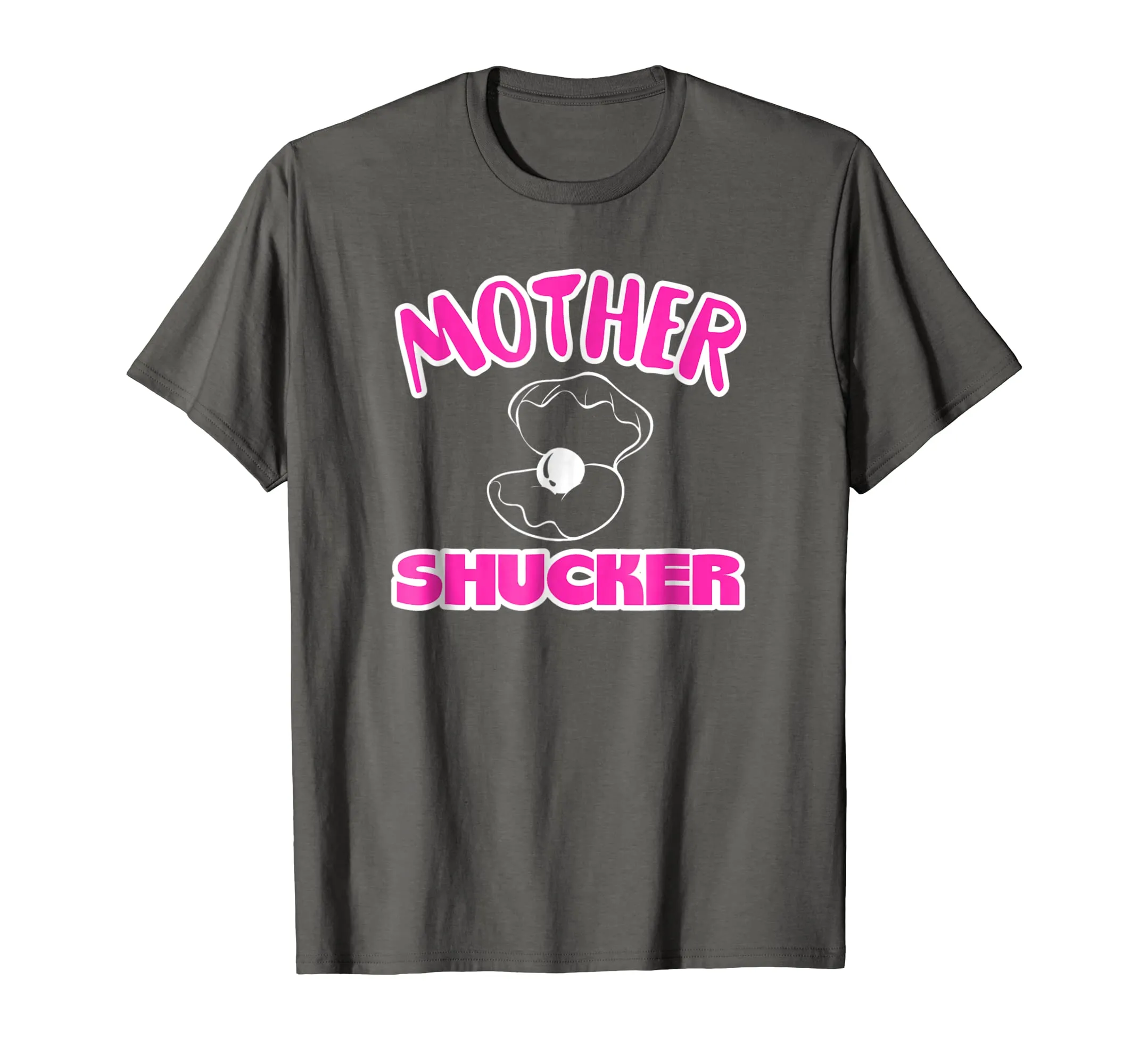 Mother Shucker Shirt Funny One Oyster Eater Mom Tee Pink