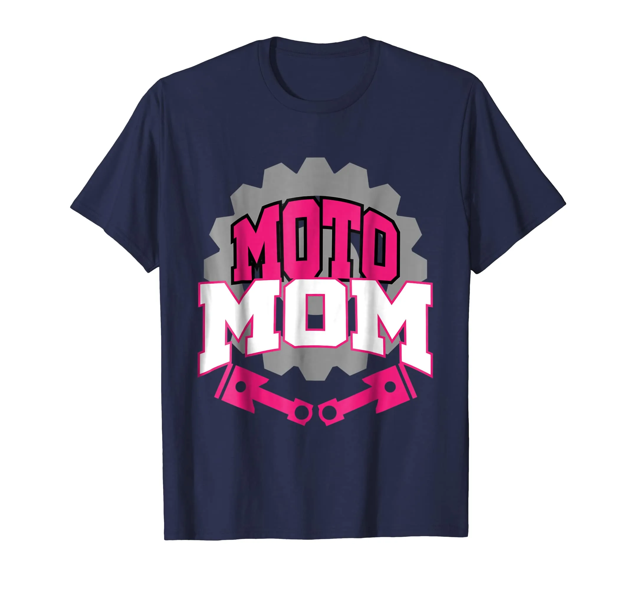 Moto Mom Motocross T-shirt Brap Dirt Bike Gift Mother