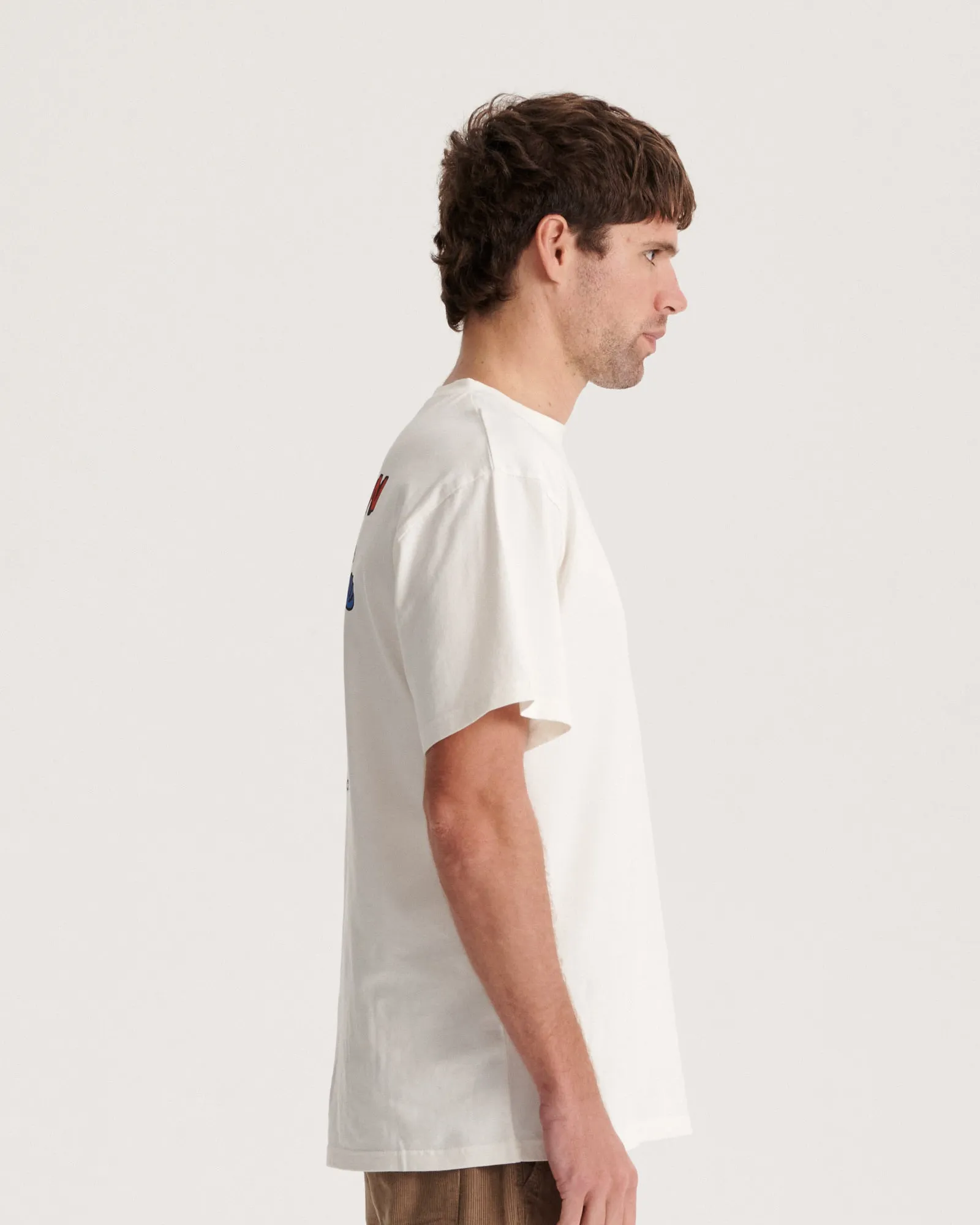 Mr Worldwide Tee - Vintage White