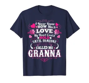 My Mother Loves Being Called a Granna T shirt Gift