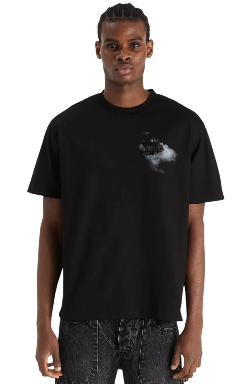 Only The Blind OTB-T1357 Midnight  Hawk T-shirt Black