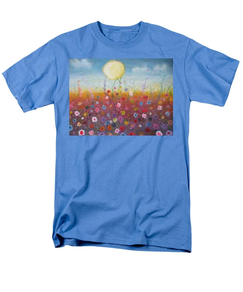 Petalled Skies ~ Men's T-Shirt  (Regular Fit)