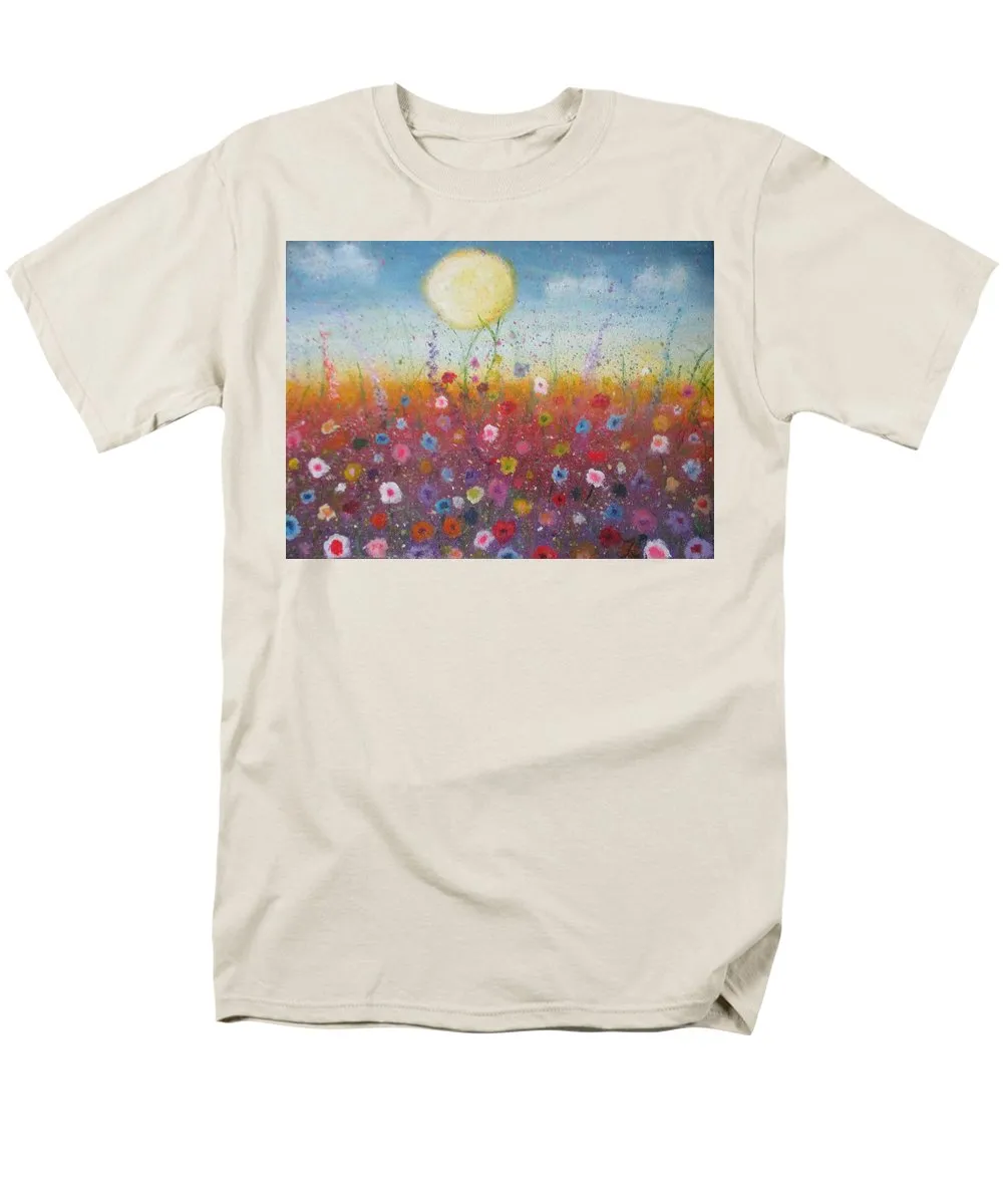 Petalled Skies ~ Men's T-Shirt  (Regular Fit)