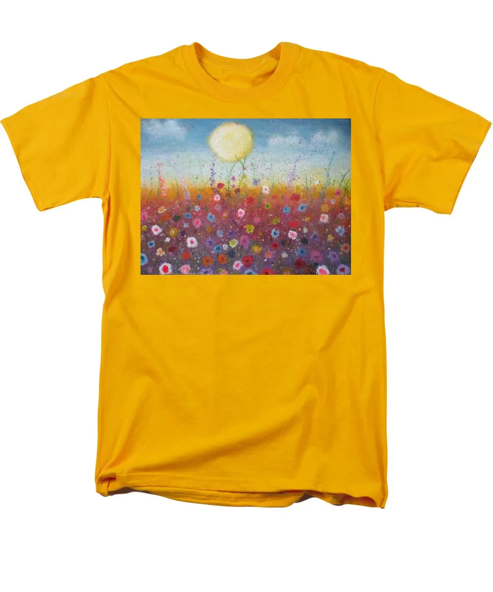 Petalled Skies ~ Men's T-Shirt  (Regular Fit)