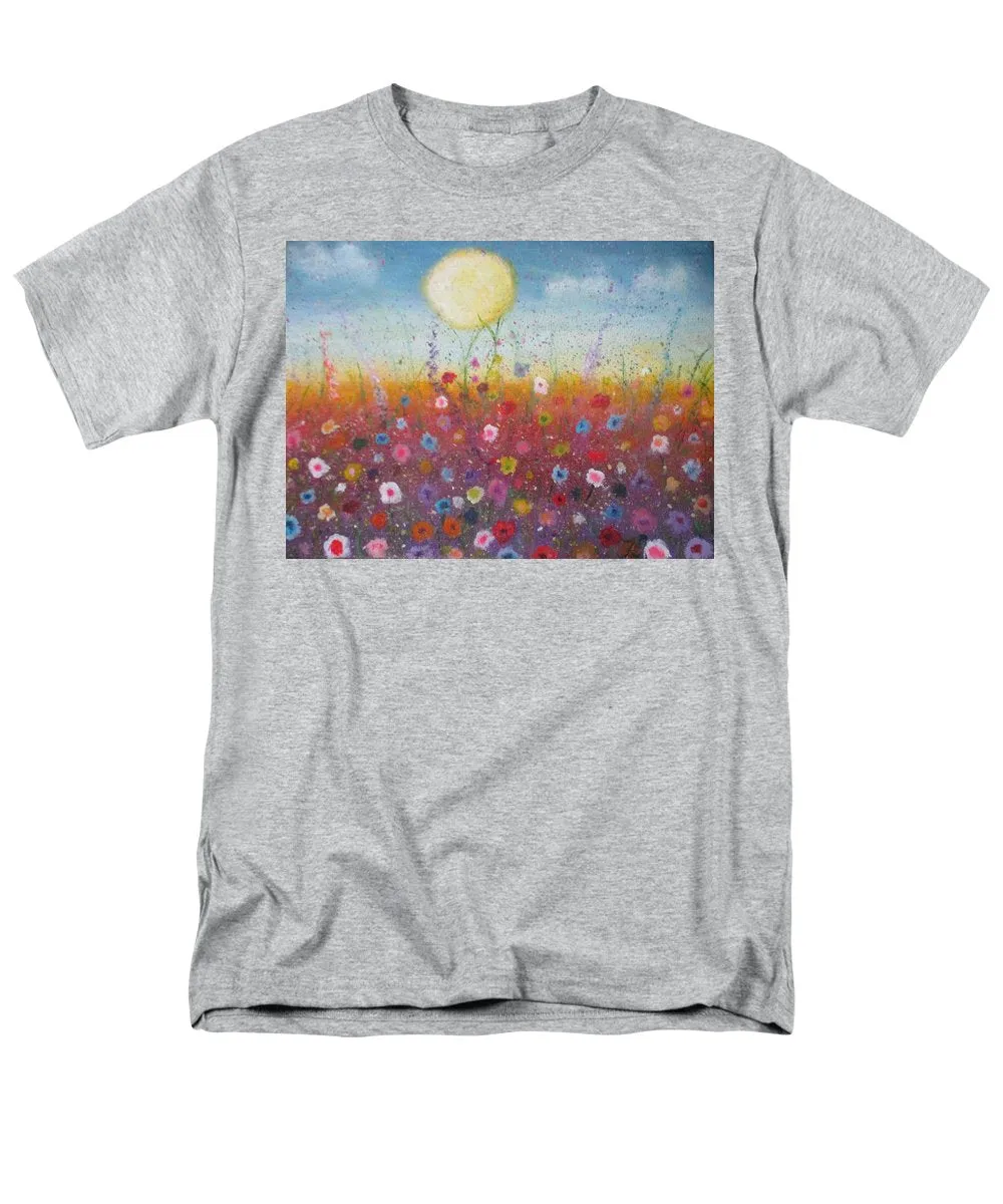 Petalled Skies ~ Men's T-Shirt  (Regular Fit)