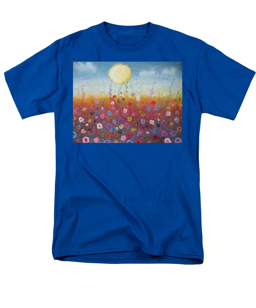 Petalled Skies ~ Men's T-Shirt  (Regular Fit)