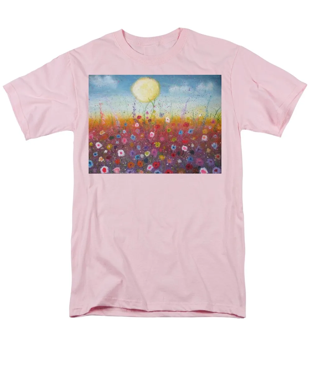 Petalled Skies ~ Men's T-Shirt  (Regular Fit)