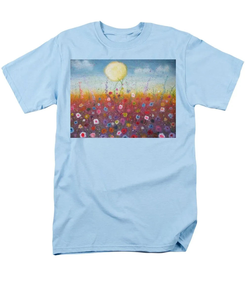 Petalled Skies ~ Men's T-Shirt  (Regular Fit)