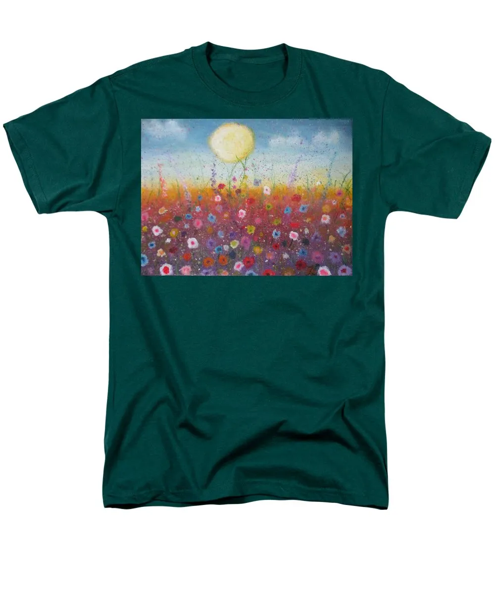 Petalled Skies ~ Men's T-Shirt  (Regular Fit)