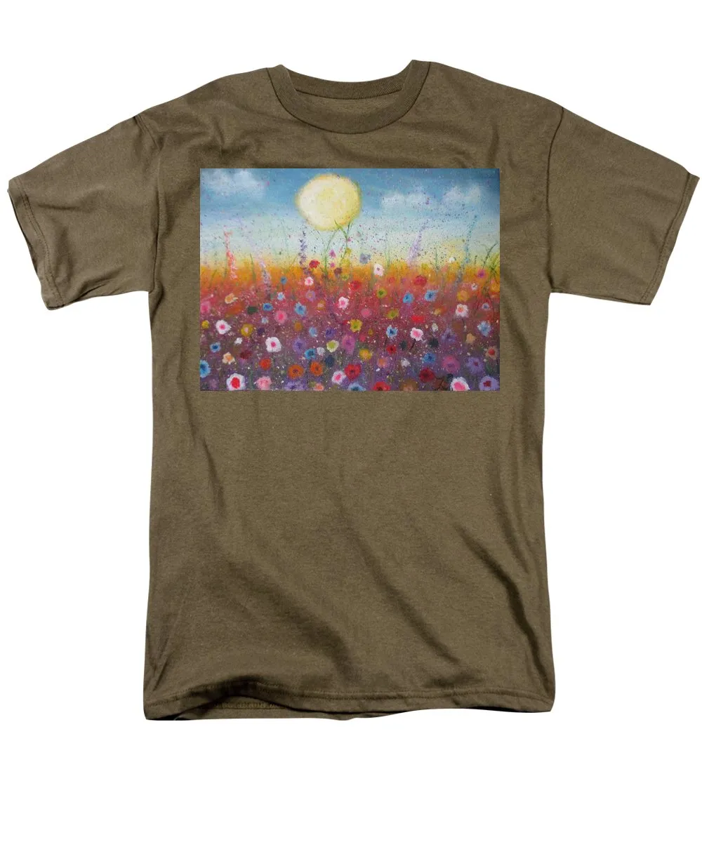 Petalled Skies ~ Men's T-Shirt  (Regular Fit)