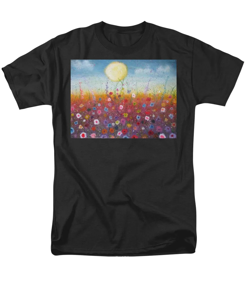 Petalled Skies ~ Men's T-Shirt  (Regular Fit)