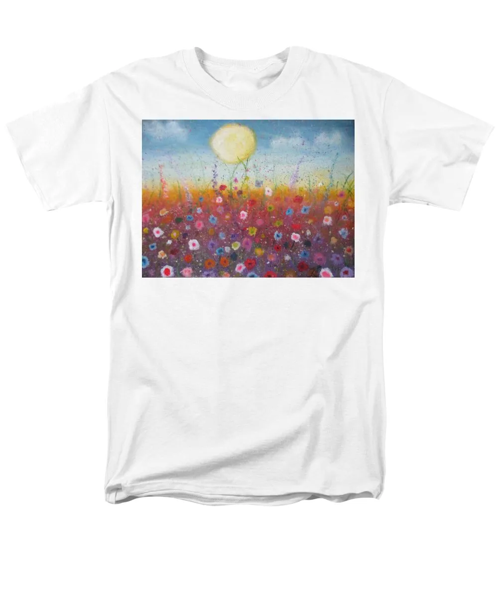 Petalled Skies ~ Men's T-Shirt  (Regular Fit)