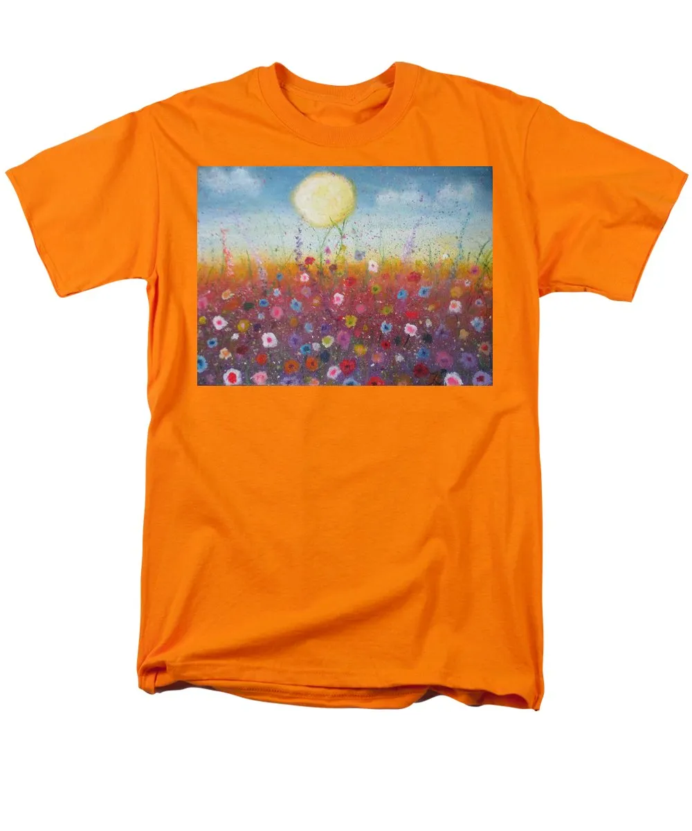 Petalled Skies ~ Men's T-Shirt  (Regular Fit)