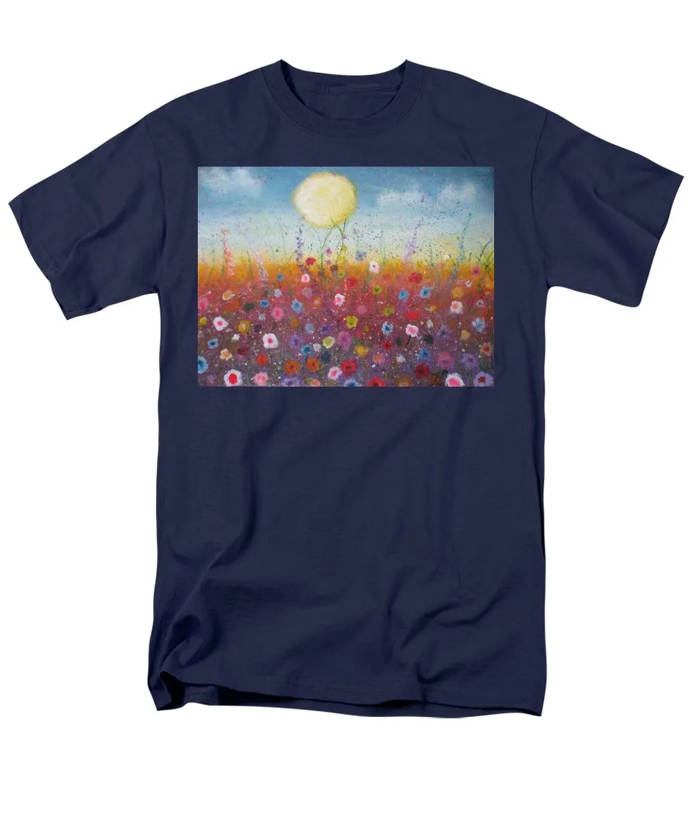 Petalled Skies ~ Men's T-Shirt  (Regular Fit)