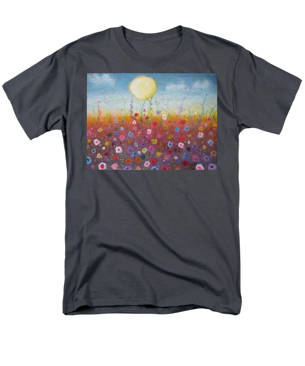 Petalled Skies ~ Men's T-Shirt  (Regular Fit)