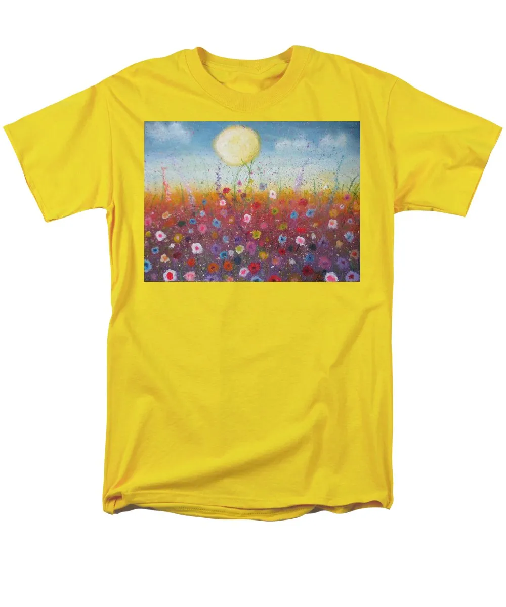 Petalled Skies ~ Men's T-Shirt  (Regular Fit)