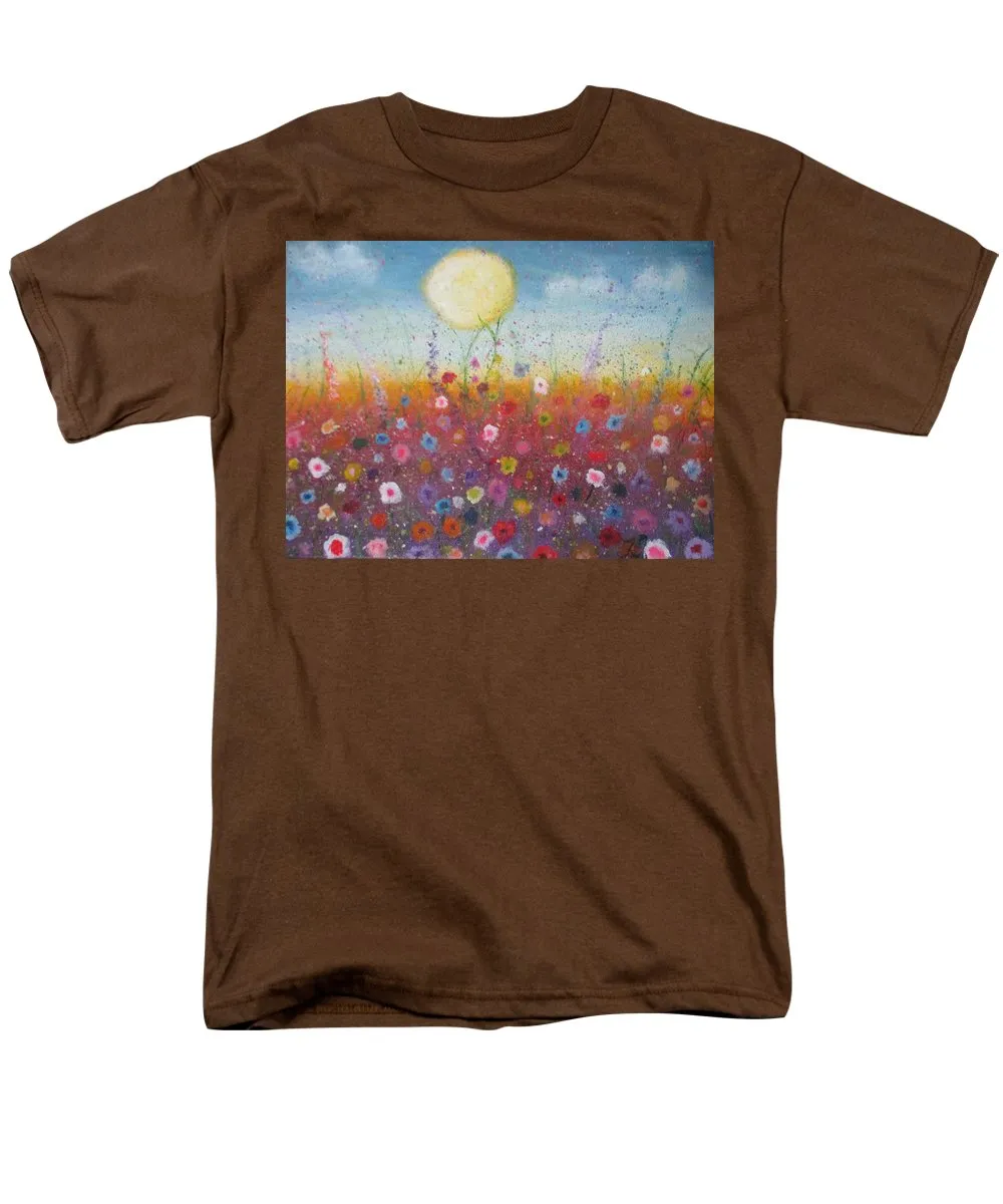 Petalled Skies ~ Men's T-Shirt  (Regular Fit)