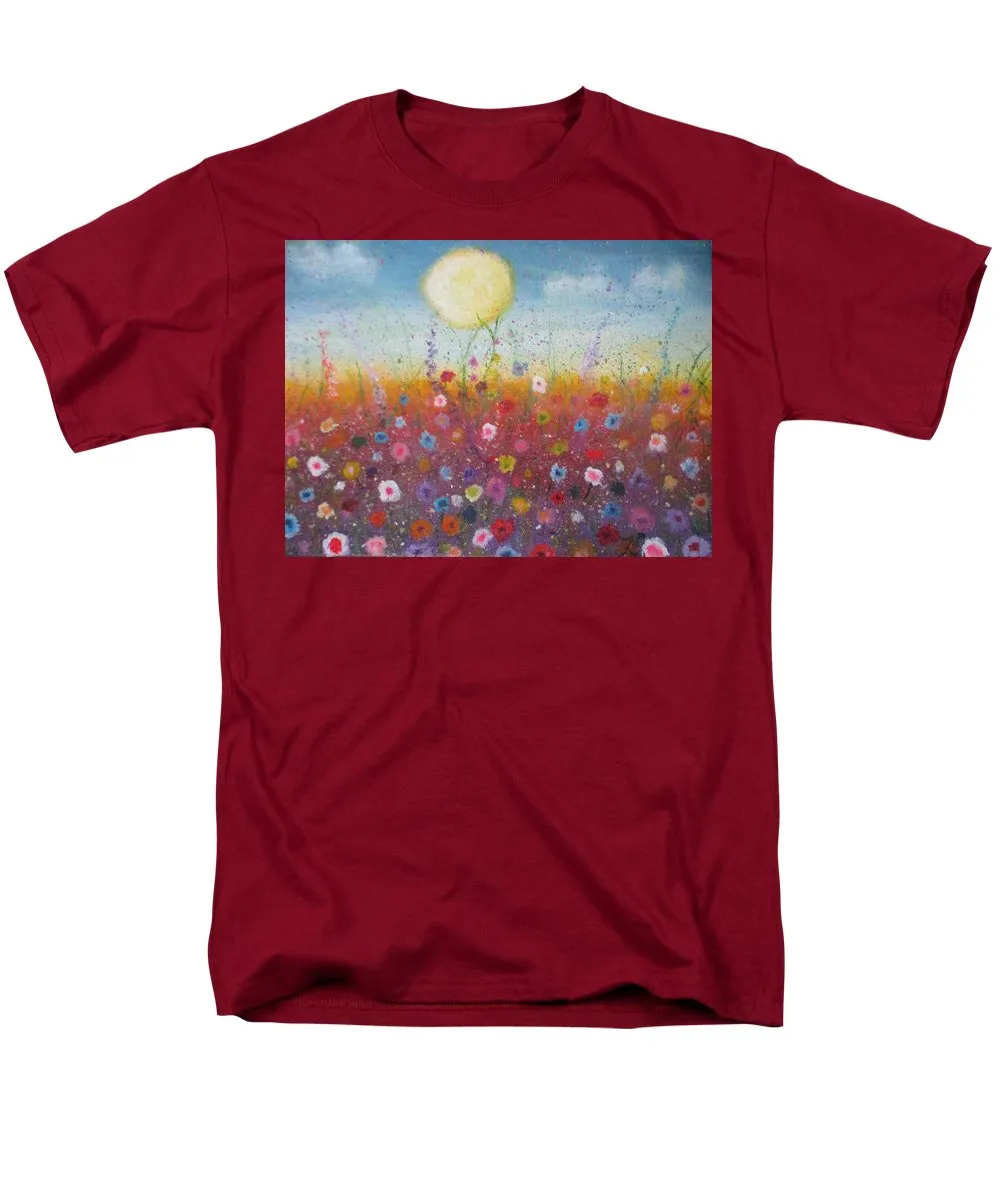 Petalled Skies ~ Men's T-Shirt  (Regular Fit)