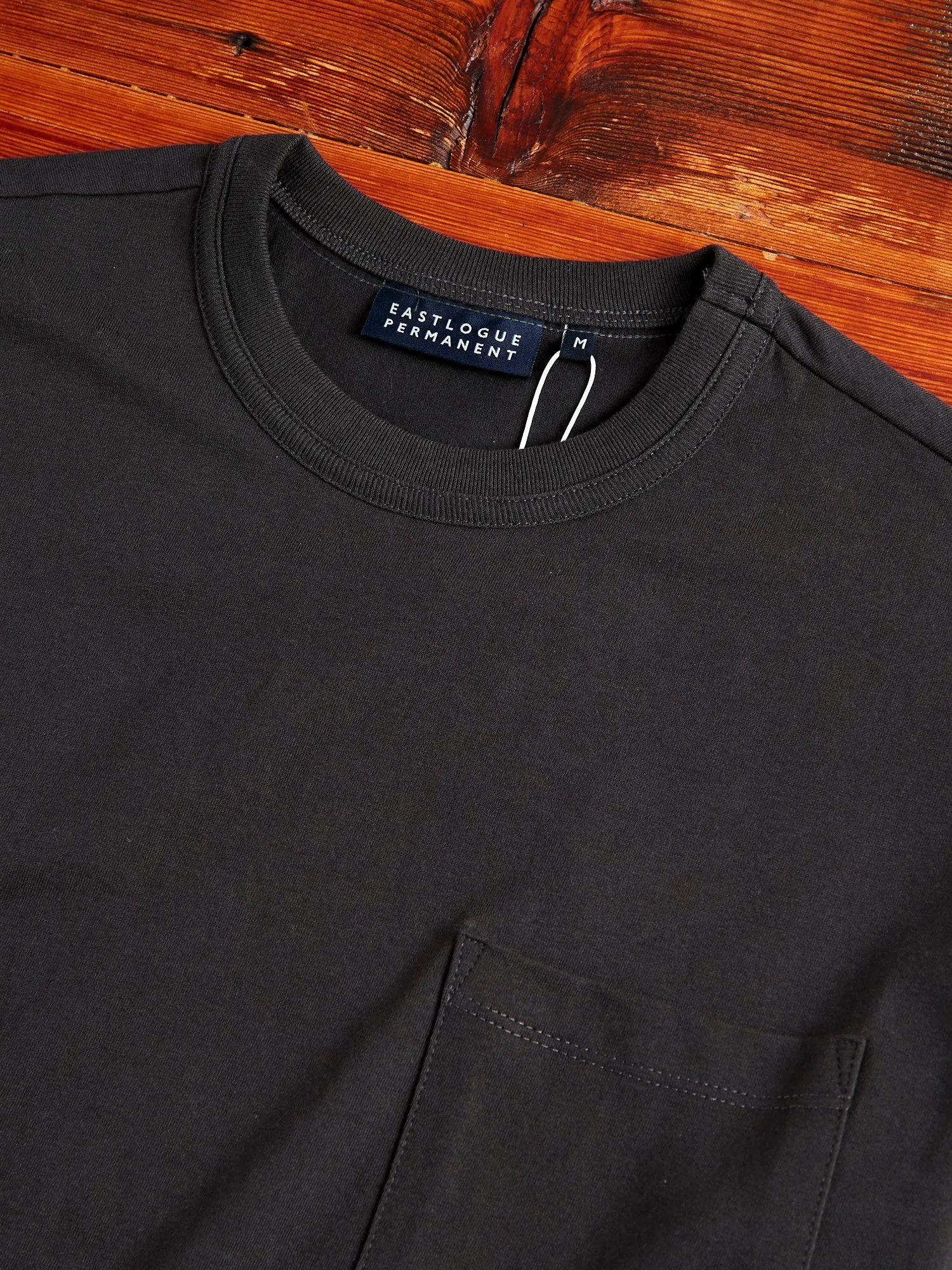 Pocket T-Shirt in Charcoal