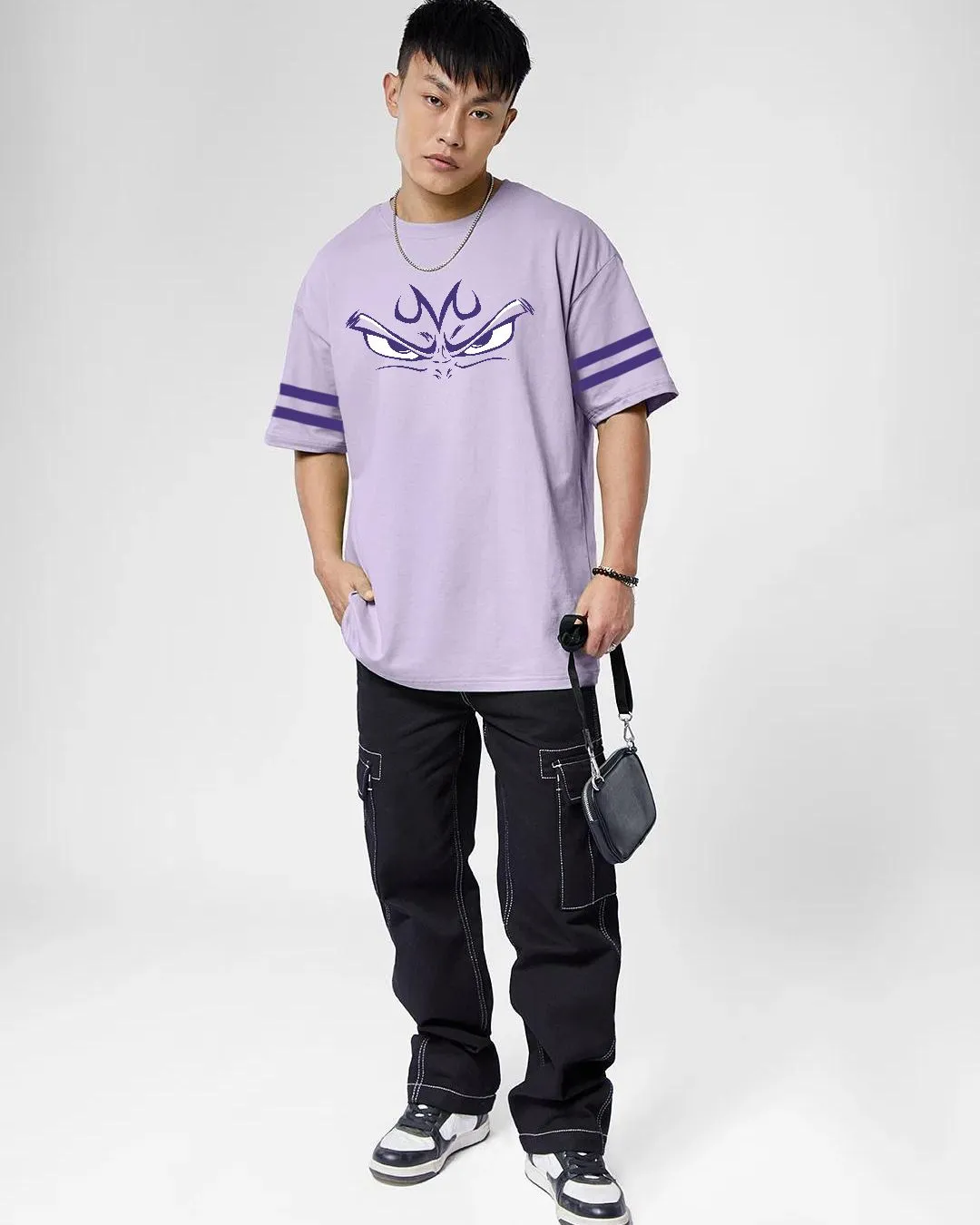 Prince Of All Saiyan Oversized Anime T shirt