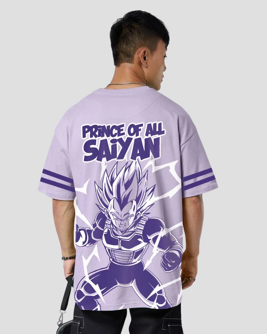 Prince Of All Saiyan Oversized Anime T shirt