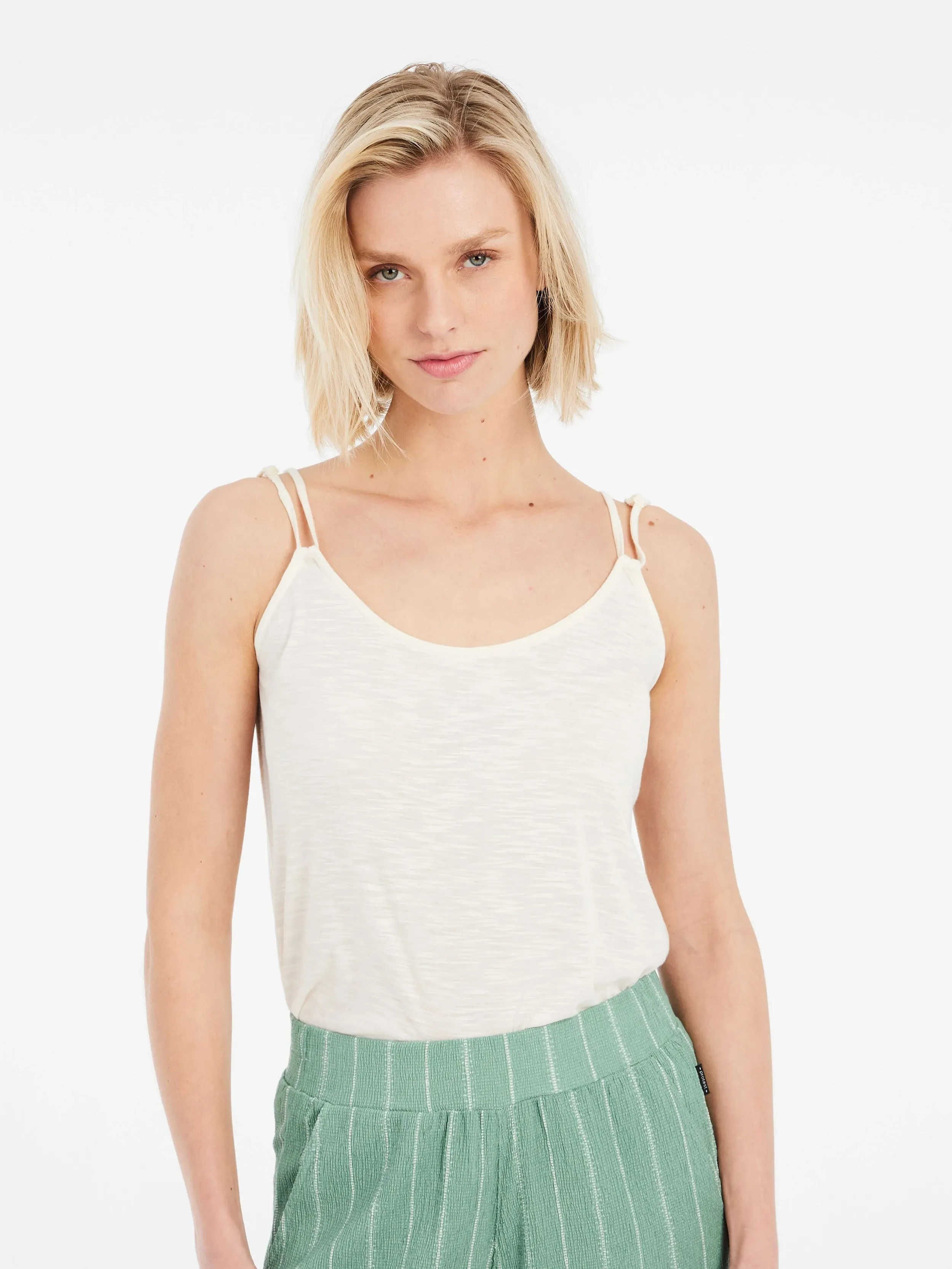 PRTKae Spaghetti Top - Off White