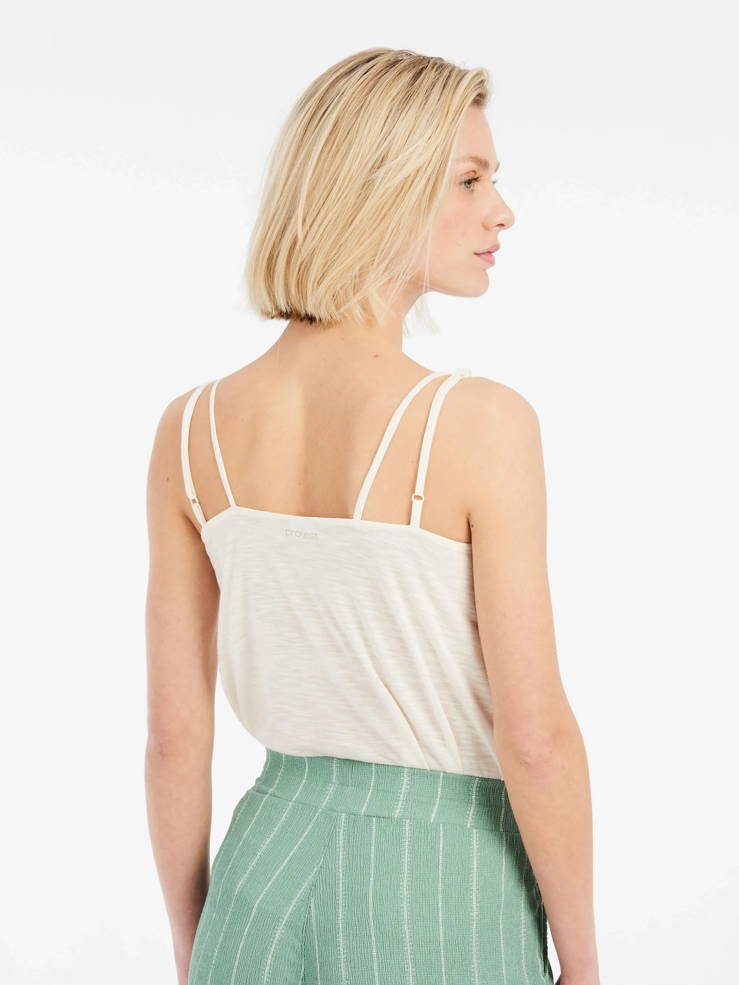 PRTKae Spaghetti Top - Off White