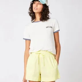 Ripcurl Women's Ringer Neon Short Sleeve Tee