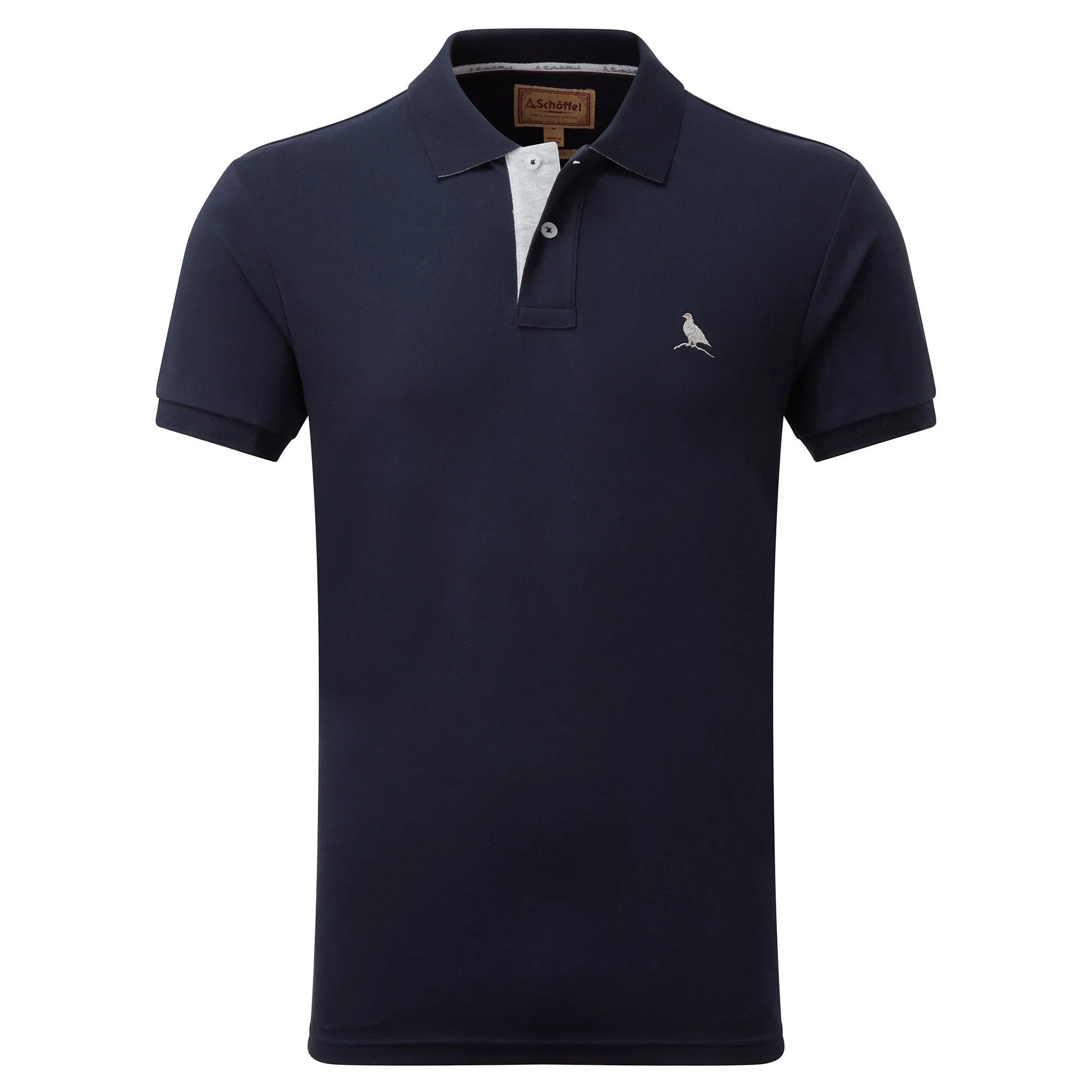 Schoffel Mens St Ives Polo Shirt - Navy