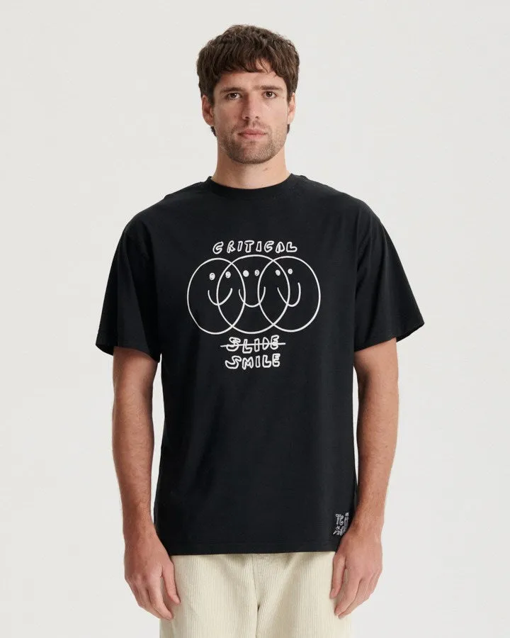 Seeing Double Tee - Vintage Black
