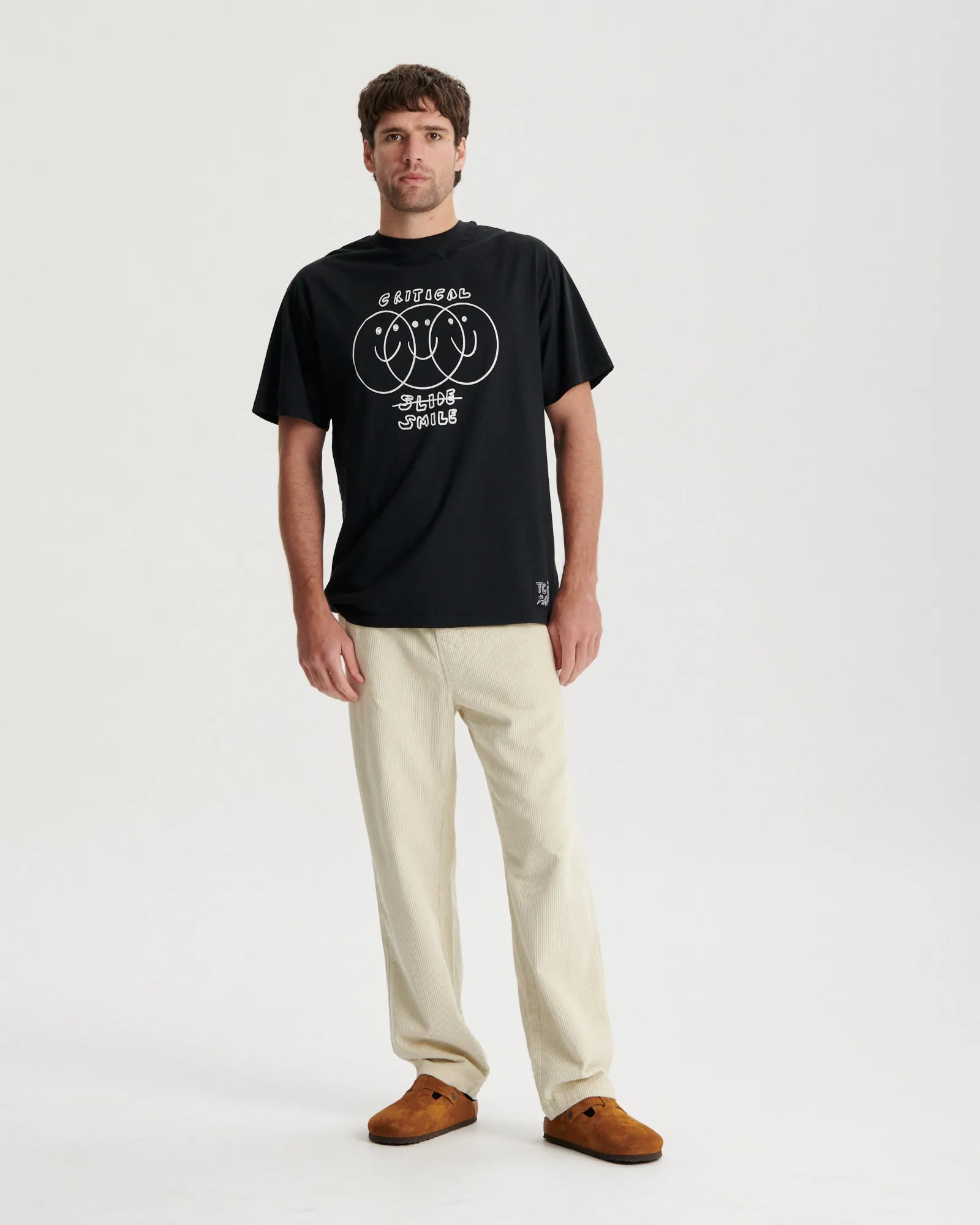 Seeing Double Tee - Vintage Black