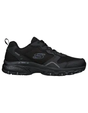 SKECHERS MENS HILLCREST ROCKY DRIFT - BLACK