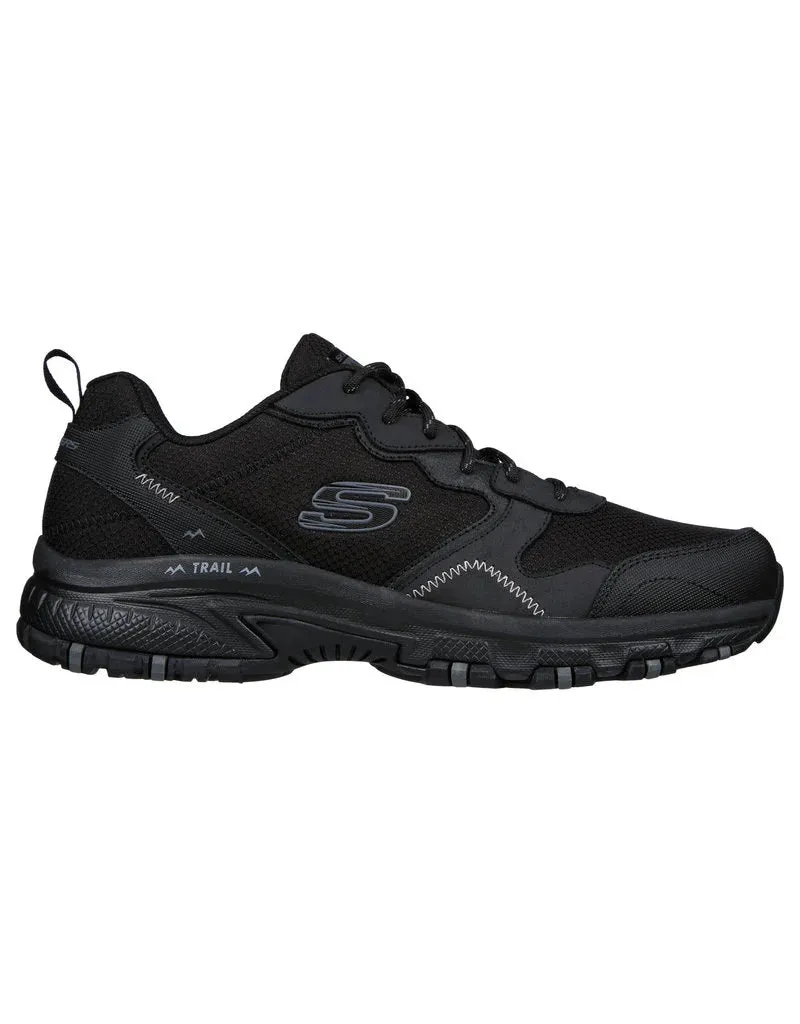 SKECHERS MENS HILLCREST ROCKY DRIFT - BLACK
