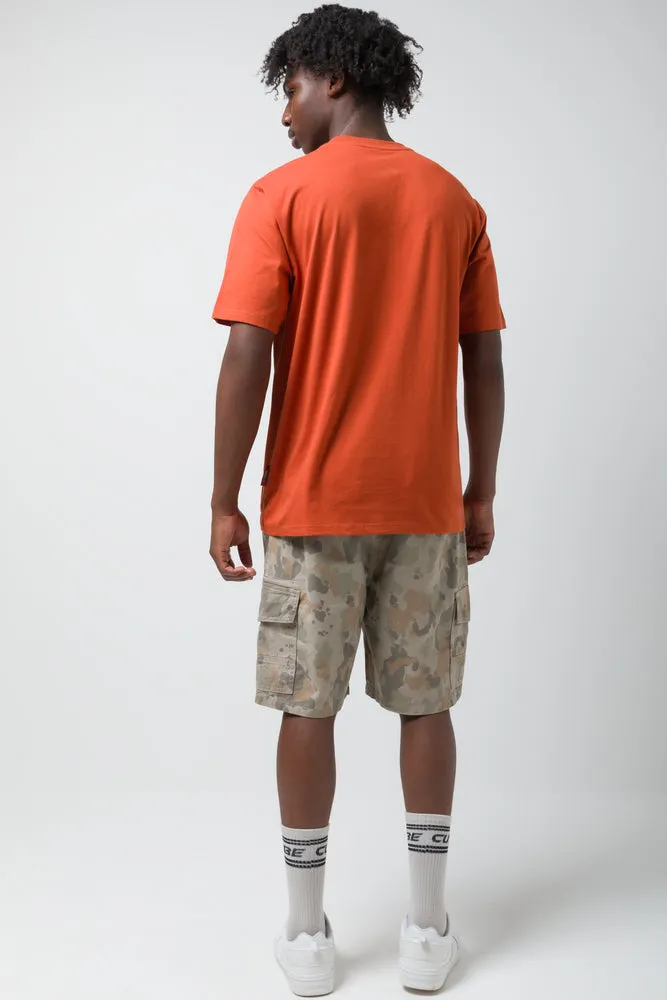 Slogan T-Shirt Rust