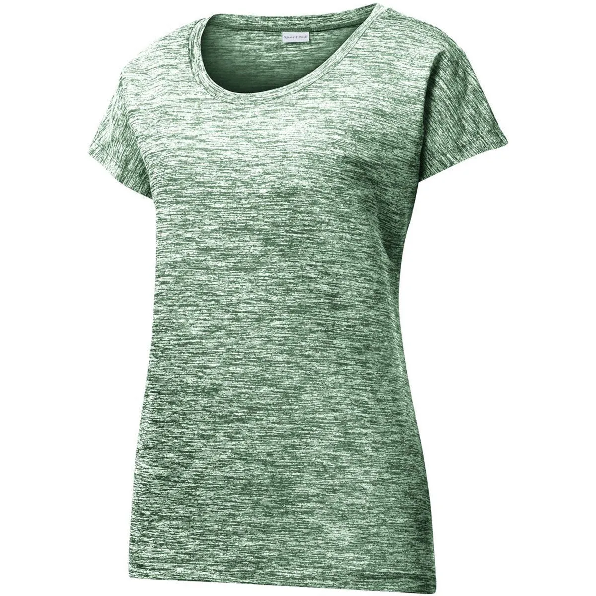 Sport-Tek Women's Forest Green Electric PosiCharge Electric Heather Sporty Tee