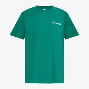 SPORTY & RICH | WMN'S HEALTH IS WEALTH T-SHIRT { GREEN