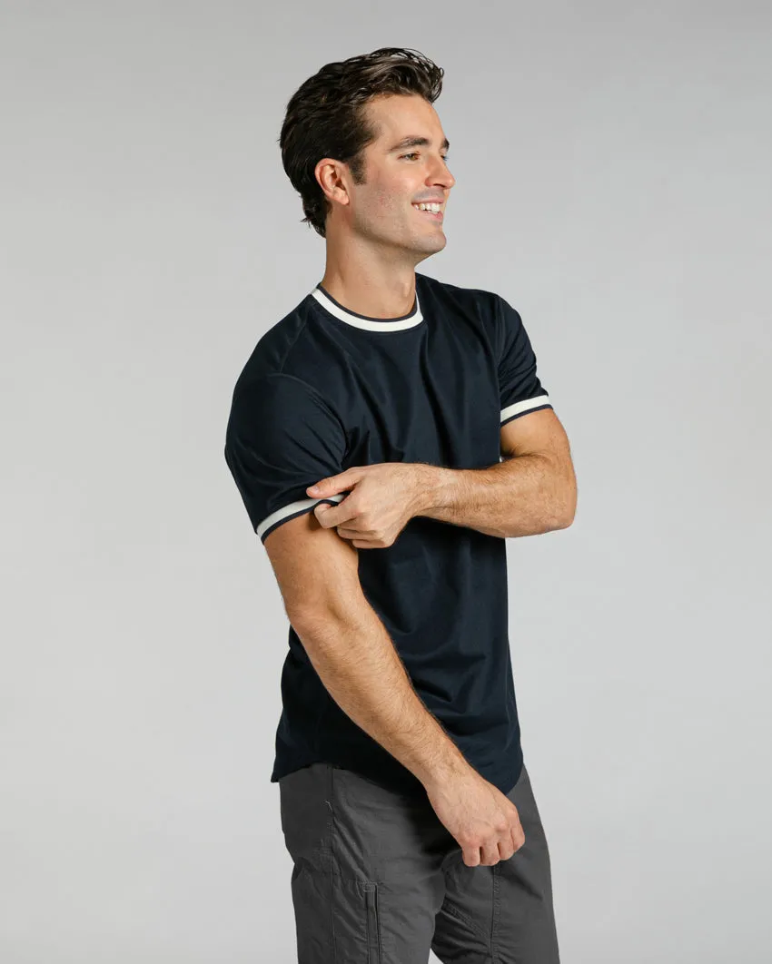Striped Ringer Tee