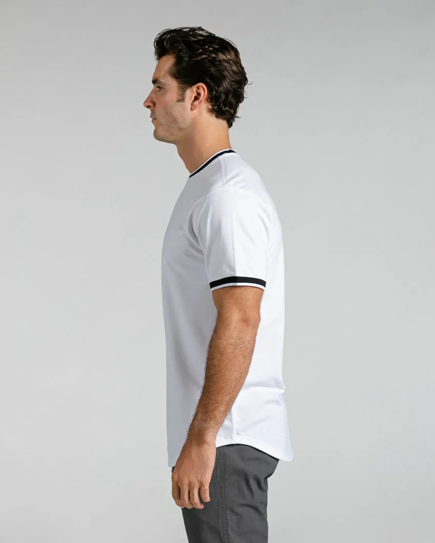 Striped Ringer Tee
