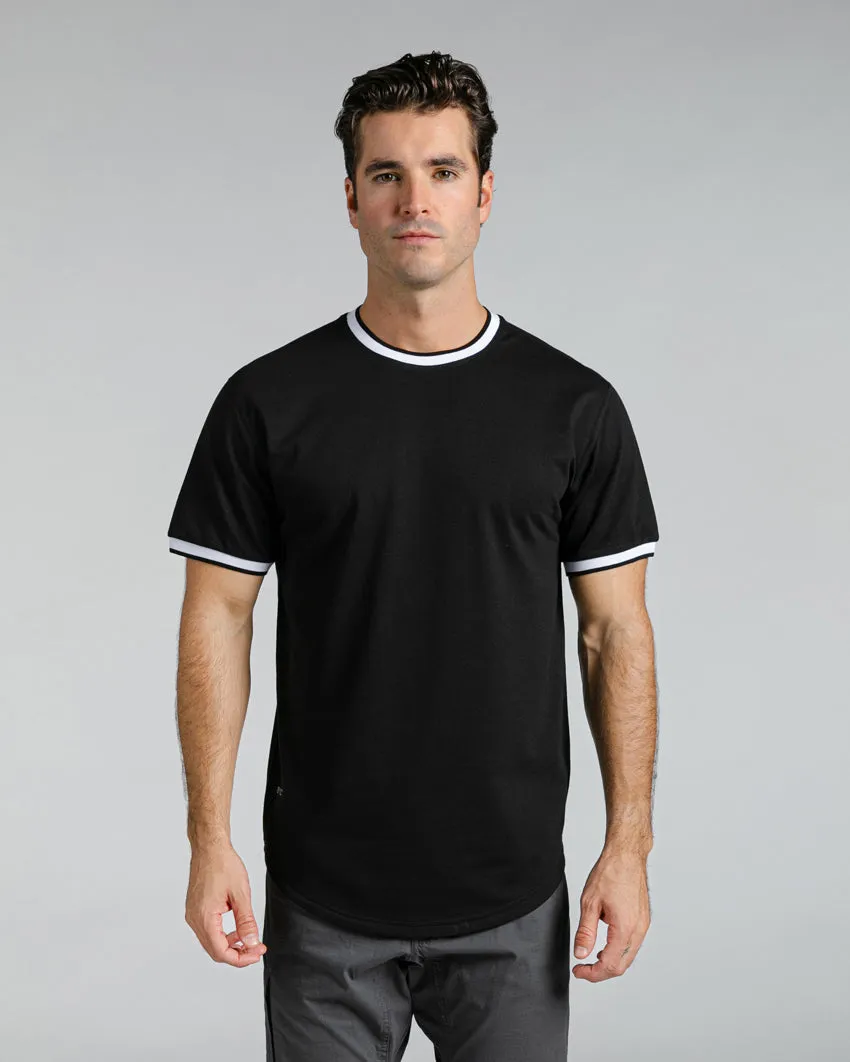 Striped Ringer Tee