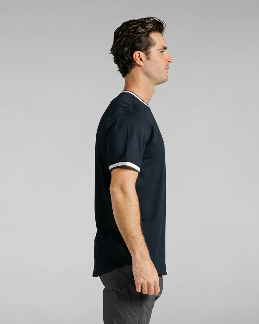 Striped Ringer Tee