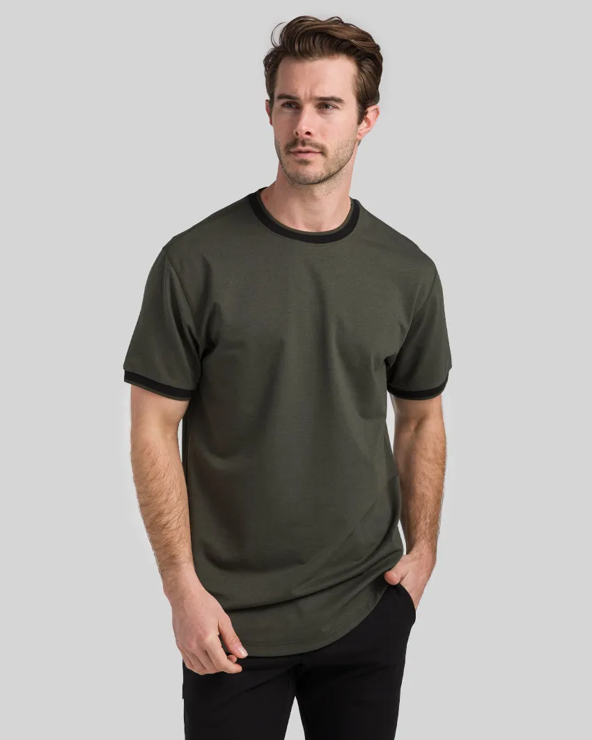 Striped Ringer Tee