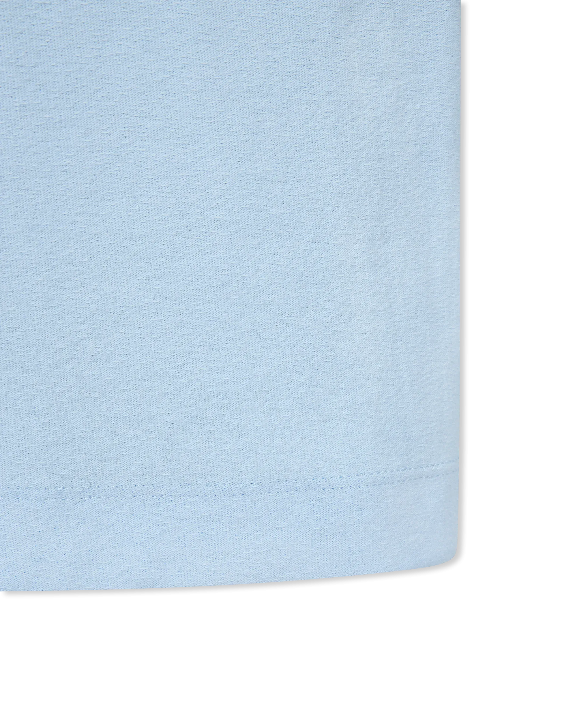 Textured Jersey Short Sleeve Shirt