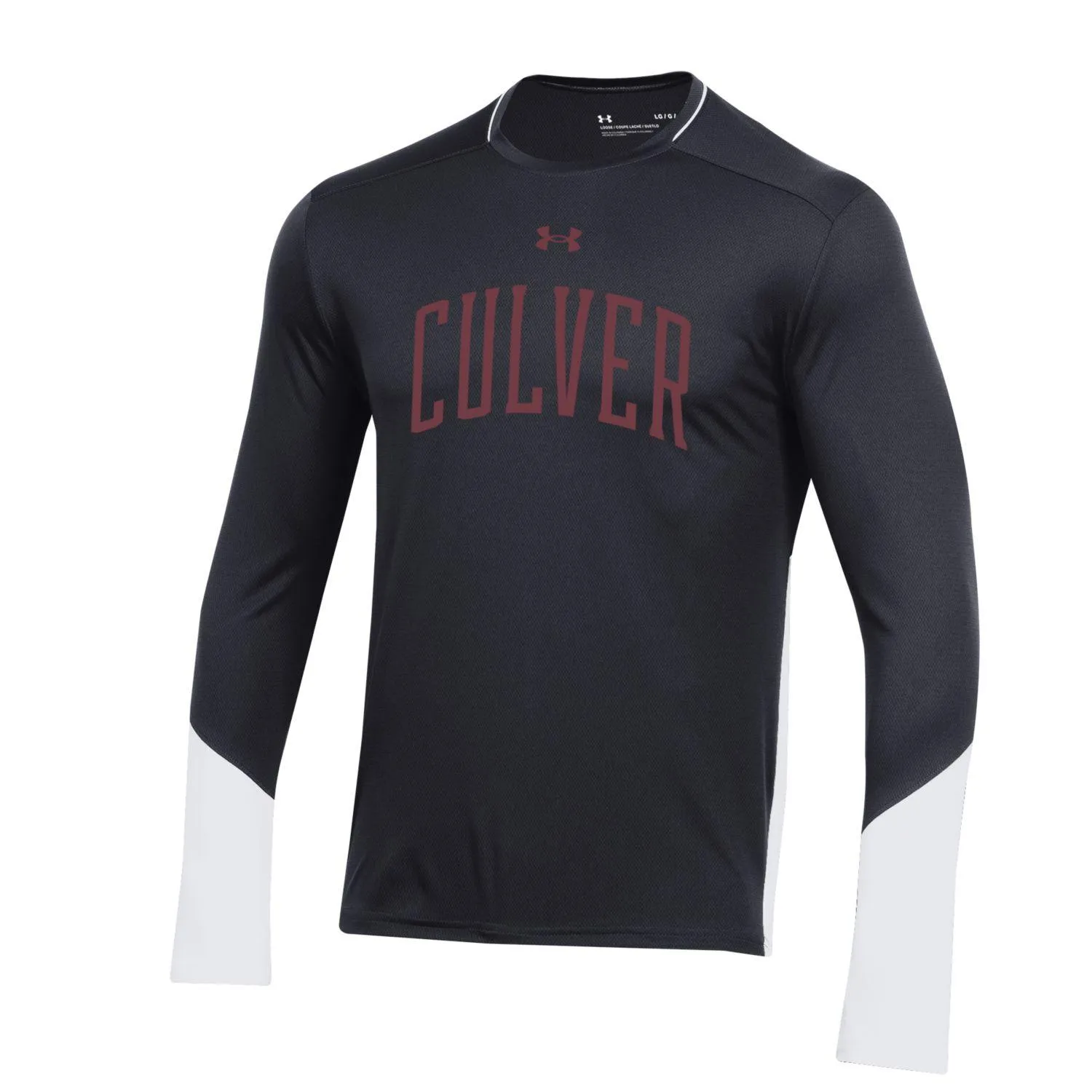 Under Armour Men's Gameday Long Sleeve Tee - Black & White