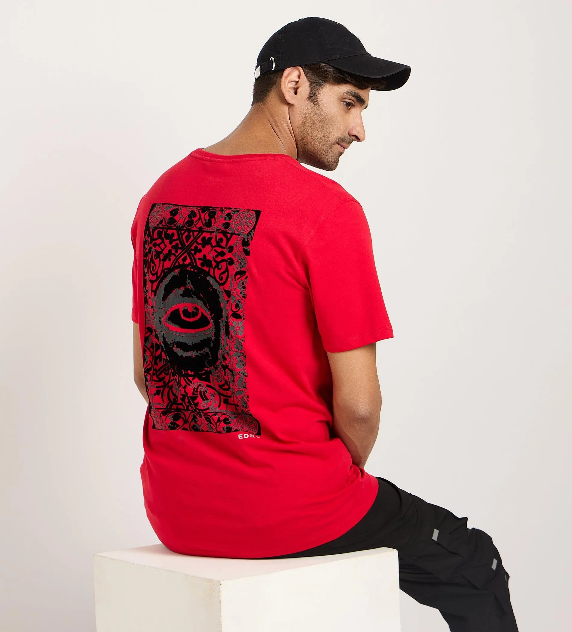 Velvet Vision Print T-Shirt